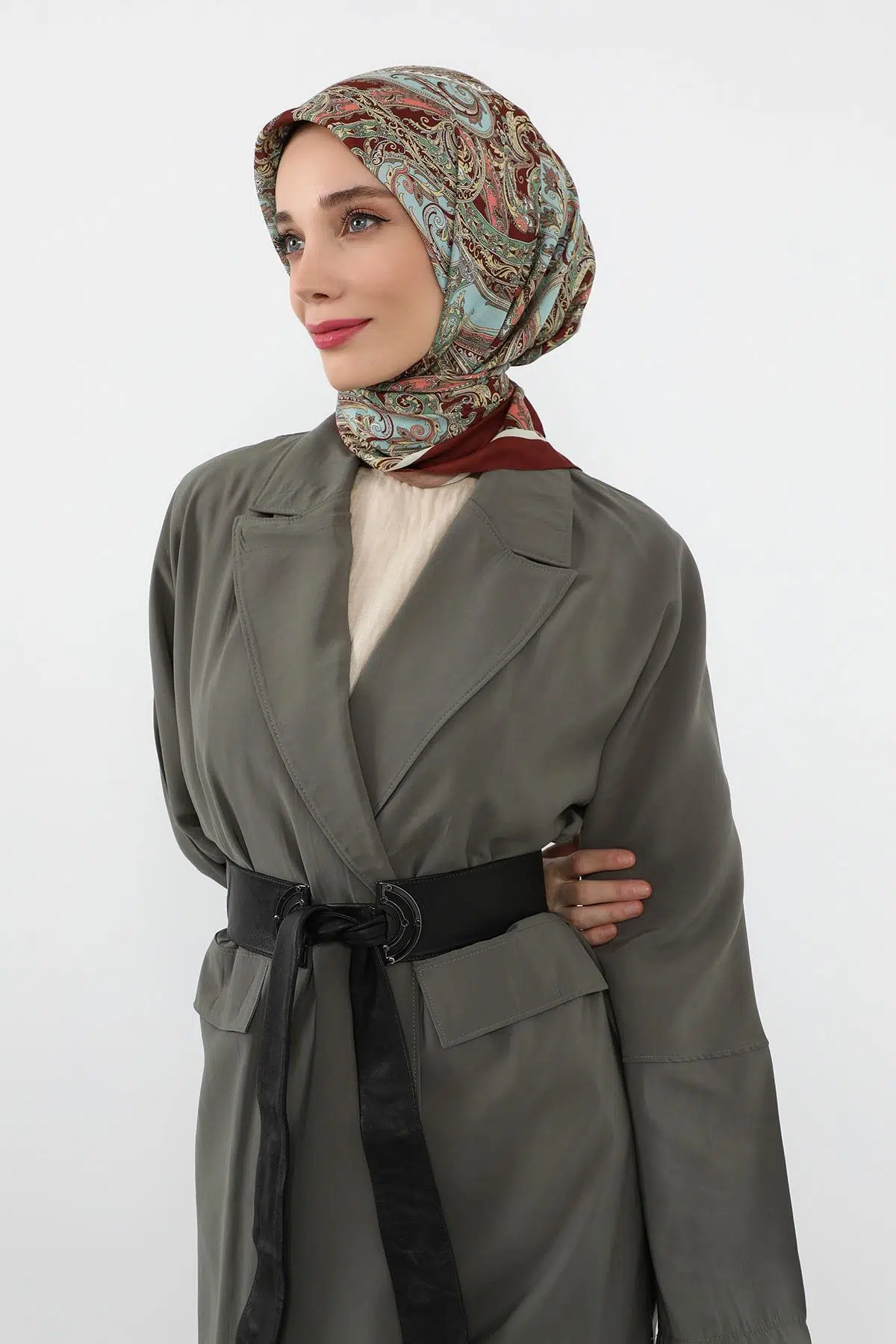 Desenli Vual Eşarp,ES-124